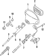 14046046039045 - Steering: Steering Wheel for Mercedes-Benz Image