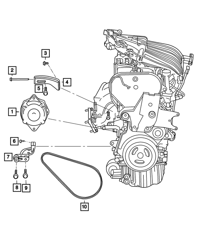 « 5034702AA – Electrical : Moteur Generateur pour Mopar Image »