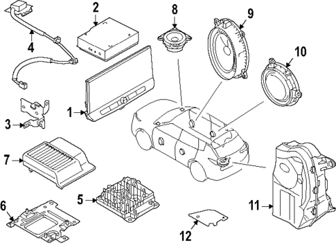 Sound System for 2025 Mitsubishi Outlander #0