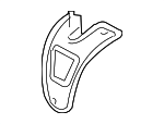 51127061251 - Body: Bracket for BMW: 525i, 525xi, 528i, 528i xDrive, 528xi, 530i, 530xi, 535i, 535i xDrive, 535xi, 545i, 550i Image