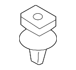 51477117532 - Body: Sill Cover Clip for BMW: 1 Series M, 128i, 135i, 135is, 228i, 228i xDrive, 230i, 230i xDrive, 320i, 320i xDrive, 328d, 328d xDrive, 328i, 328i GT xDrive, 328i xDrive, 330e, 330i, 330i GT xDrive, 330i xDrive, 335i, 335i GT xDrive, 335i xDrive, 340i, 340i GT xDrive, 340i xDrive, 428i, 428i Gran Coupe, 428i xDrive, 428i xDrive Gran Coupe, 430i, 430i Gran Coupe, 430i xDrive, 430i xDrive Gran Coupe, 435i, 435i Gran Coupe, 435i xDrive, 435i xDrive Gran Coupe, 440i, 440i Gran Coupe, 440i xDrive, 440i xDrive Gran Coupe, 525i, 525xi, 528i, 528i xDrive, 528xi, 530i, 530xi, 535i, 535i xDrive, 535xi, 545i, 550i, 645Ci, 650i, 840i Gran Coupe, 840i xDrive Gran Coupe, ActiveHybrid 3, M2, M235i, M235i xDrive, M240i, M240i xDrive, M3, M4, M5, M6, M8, M8 Gran Coupe, M850i xDrive Gran Coupe, X1, X3, X4, X5, X6, X7, XM Image