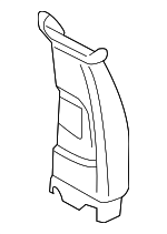 51437329390 - Body: Upper Center Pillar Trim for BMW: X5 Image