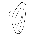 12533831 - Body: Recline Handle for Buick: Century, Regal | Chevrolet: Impala, Monte Carlo Image