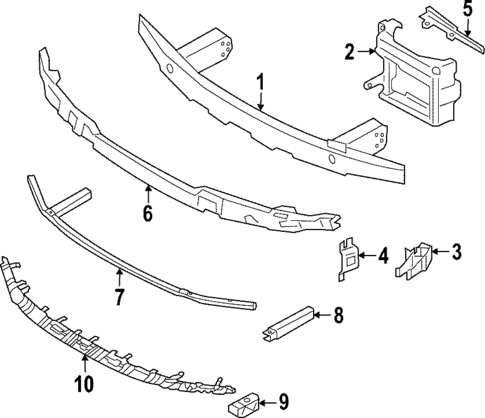 Bumper & Components - Front for 2024 BMW i4 #3