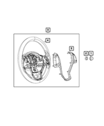 6510584AA - Steering: Nut for Mopar Image