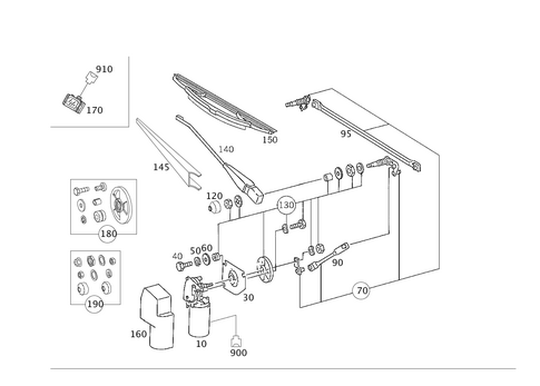 Pane Wiper for 2018 Mercedes-Benz G63 AMG #0