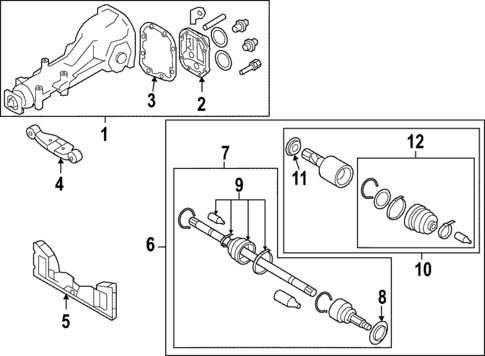 Axle & Differential for 2025 Subaru WRX #0
