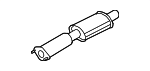 CA0140400 - Exhaust: Front Muffler for Mazda: 6 Image
