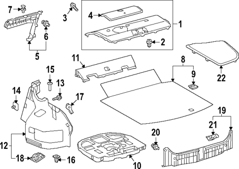 Interior Trim - Rear Body for 2025 Toyota Camry #0