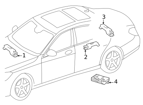 Doors for 2025 Mercedes-Benz EQE 500 #0