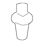 11589290 - Body: Bumper Cover Retainer for GM Image