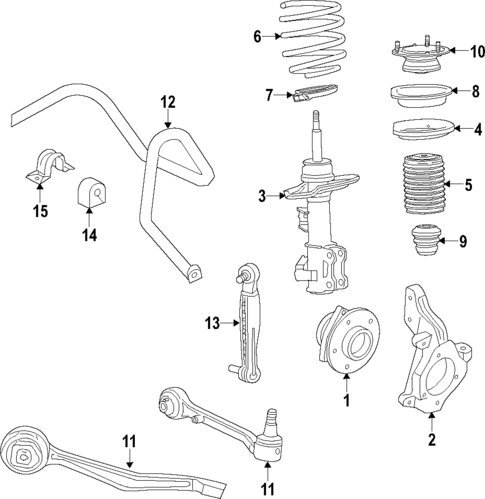 Ride Control for 2016 Cadillac CTS #0