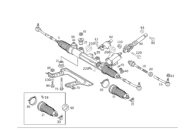 2204601500 - : Power Steering for Mercedes-Benz Image