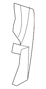 15895434 - Body: Recline Cover for Cadillac: DTS Image