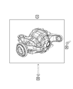 68427793AA - Rear Wheel Drive; Differential and Drive Line: Rear Axle Differential for Mopar Image