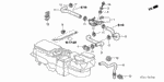 79711SP0A00 - Electrical/Exhaust/Heater/Fuel: RUBBER, MOUNTING for Acura Image