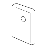 D3507046X - Body: Center Pillar Reinforced Nut Plate for Mazda: 2, 3, 5, 6, CX-3, CX-30, CX-5, CX-50, CX-70, CX-9, CX-90, MX-5 Miata Image