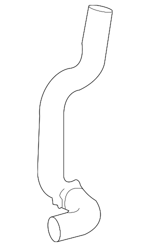 165730P010 - Belts &amp; Cooling: Radiator Hose for Toyota: Highlander Image