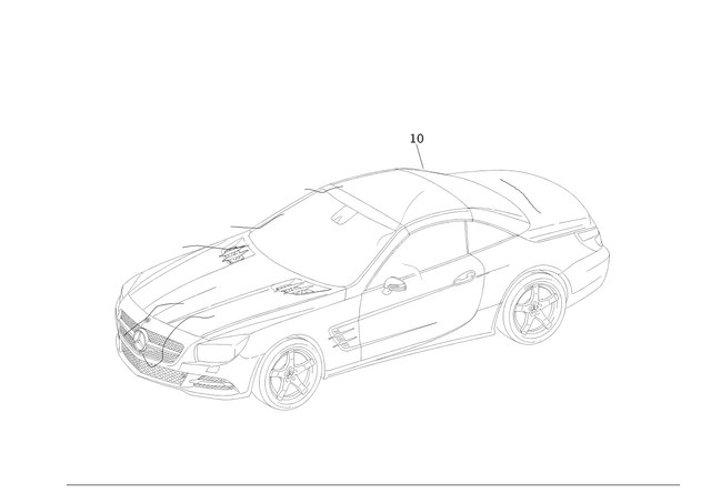 2318990086 - Tarpaulin: Covering Tarp for Mercedes-Benz Image