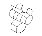 8157115410 - Body: Sill Plate Clip for Isuzu Image