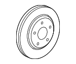 4854622AB - Brakes: Disc Brake Rotor for Chrysler: 200 | Dodge: Avenger, Caliber Image