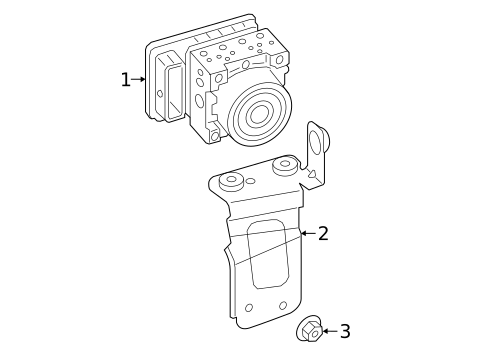 ABS Components for 2021 Hyundai Venue #0