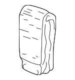 10340881 - Body: Storage Bag for Buick: Terraza | Chevrolet: Uplander, Venture | Oldsmobile: Silhouette | Pontiac: Montana, Trans Sport | Saturn: Relay Image