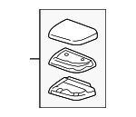10405205 - Body: Armrest for Chevrolet: Venture | Oldsmobile: Silhouette | Pontiac: Montana, Trans Sport Image