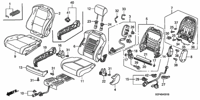 Front Seat (R.) for 2004 Acura TL #0