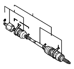 4410154G80 - : Axle Assembly for Suzuki Image
