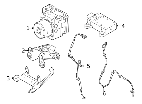 Anti-Lock Brakes for 2012 Land Rover Range Rover Evoque #0
