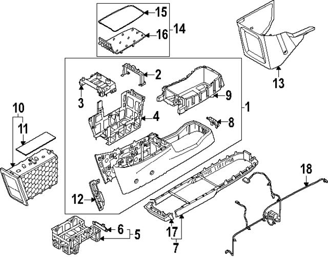 846P5DO000 - : Rear Brace for Kia Image