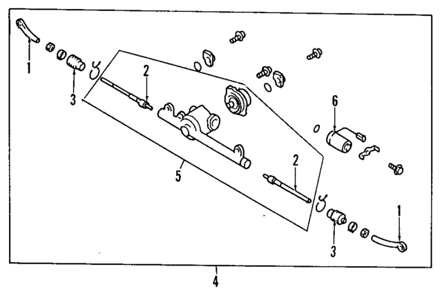 4852135A06 - : Steering Tie Rod End for Nissan Image