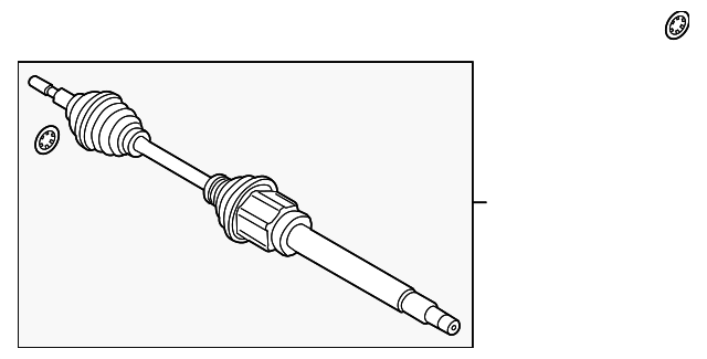 2019-2023 Ford Motorcraft Axle Assembly TX-13255 | Ford OEM Parts Outlet