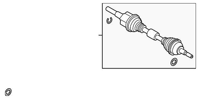 2019-2024 Ford Axle Assembly k2gz3b437n | TascaParts.com