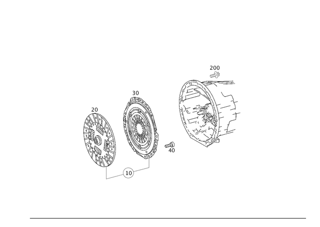 7984008003 - Clutch: Screw for Mercedes-Benz: 180C, 190C, 190DC, 200D, 220b, 220Sb, 230SL, 250C, 280E, 300E, 300TE, 600, C230, C240, C280, C32 AMG, C320, C350, C55 AMG, CL500, CL55 AMG, CLK430, G55 AMG, G550, G550 4x4, G63 AMG, G65 AMG, ML320, ML430, ML55 AMG, S430, S55 AMG, SL500, SL55 AMG, SL550, SL600, SL63 AMG, SL65 AMG, SLK230, SLK320 Image image
