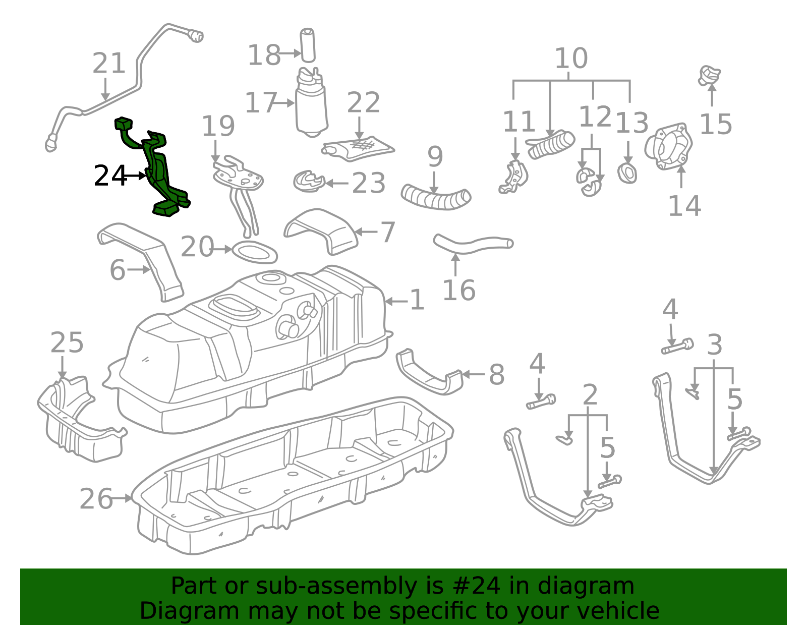 Fuel Tank Sending Unit - Toyota (83320-35640 - View #6