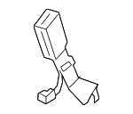 4N0857739MMNB - : Buckle End for Audi: A8 Quattro, S8 Image