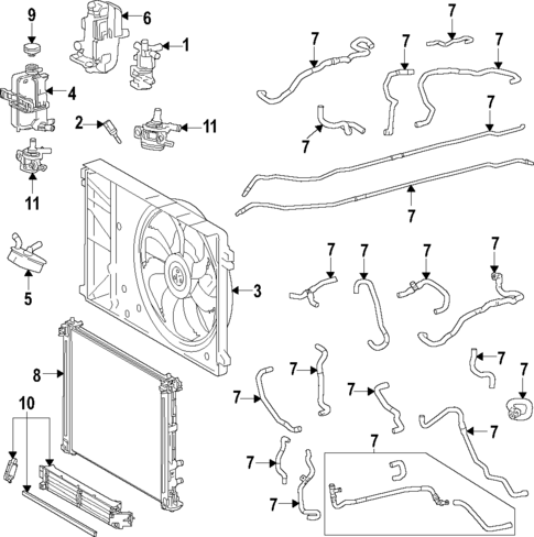 Cooling System for 2024 Subaru Solterra #0