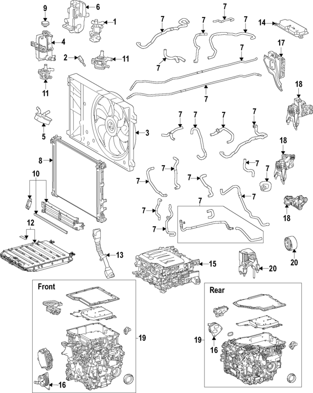 1687010010 - : Heat Exchanger for Subaru Image