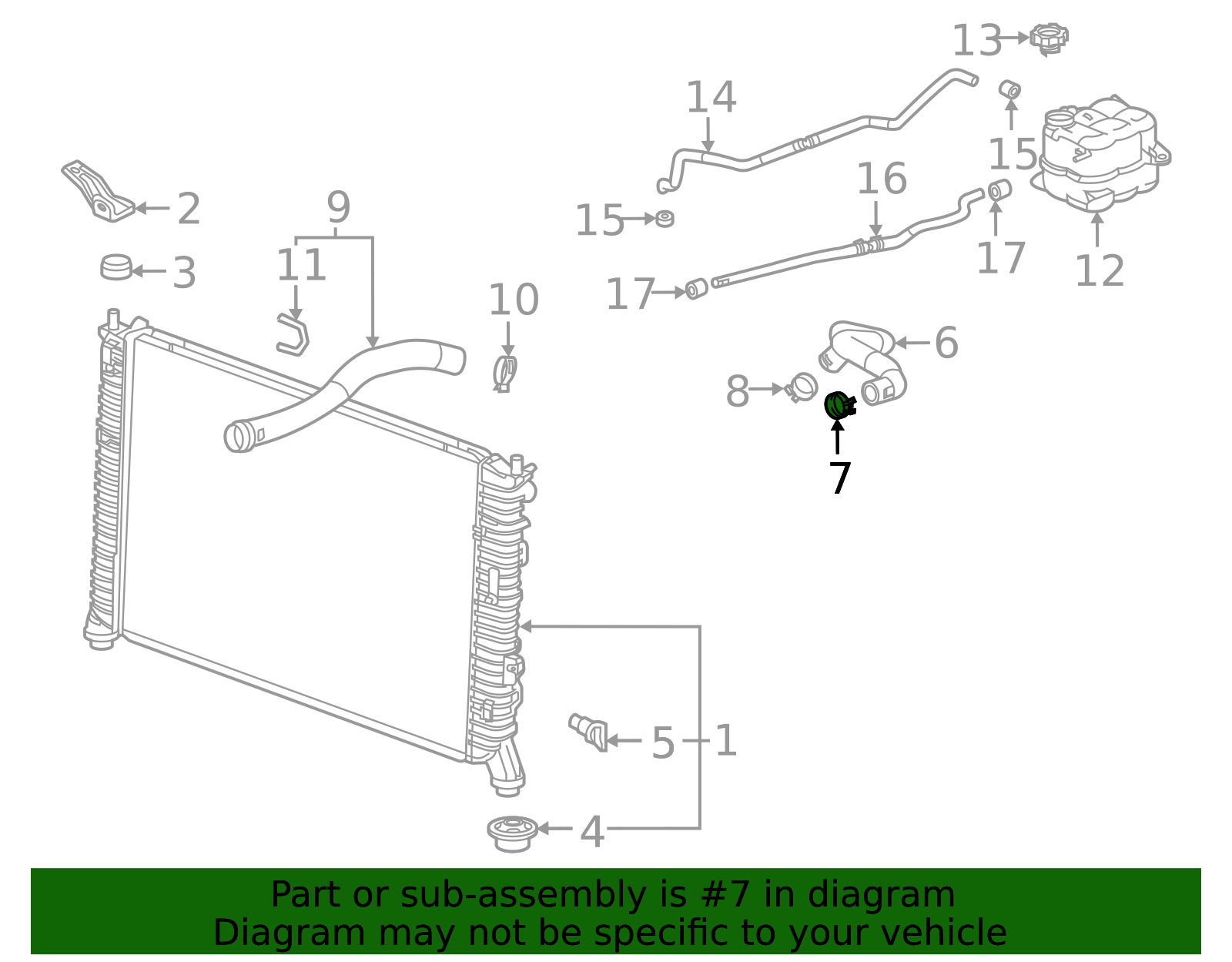 2017-2026 GM Multi-Purpose Clamp 11547681 GM | GMPartsDirect.com