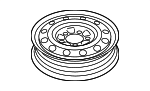 529104D300 - : Spare Wheel for Hyundai Image