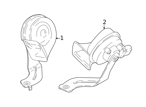 Horn for 2025 BMW X5 #0