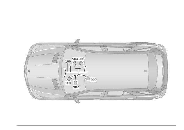 1665406000 - Electrical Equipment and Instruments: Electrical Wiring Harness for Mercedes-Benz: GL350, GL450, GL550, GL63 AMG, GLE300d, GLE350, GLE400, GLE43 AMG, GLE450 AMG, GLE550e, GLE63 AMG, GLE63 AMG S, GLS350d, GLS450, GLS550, GLS63 AMG, ML250, ML350, ML400, ML550, ML63 AMG Image image
