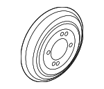 584113X000 - : 2017-2024 Hyundai - Brake Drum for Hyundai: Elantra, Venue Image