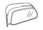 MR441926 - Body: Mirror Glass for Mitsubishi Image