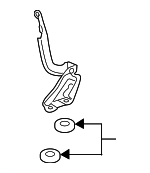 5342060190 - Body: Hinge for Toyota Image