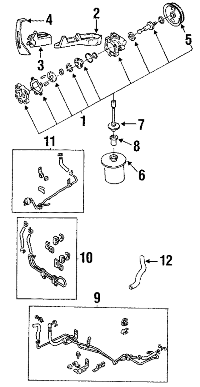 4958655S00 - Steering: Pulley for Infiniti Image