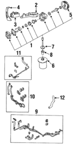 4958655S00 - : Pulley for INFINITI: J30 Image