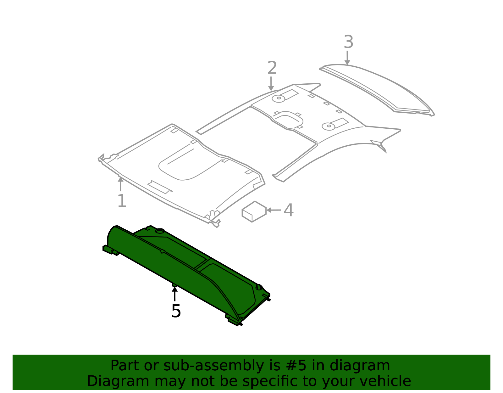 54-34-7-269-437 - Wind Deflector - Convertible - 2007-2013 BMW | Buy ...